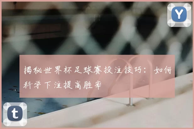 揭秘世界杯足球赛投注技巧:如何科学下注提高胜率