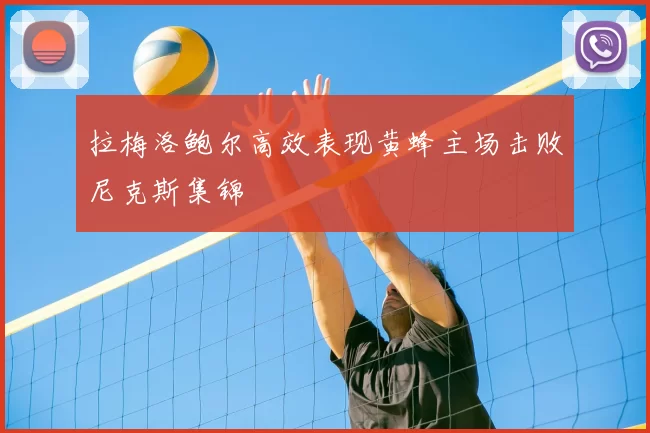 拉梅洛鲍尔高效表现黄蜂主场击败尼克斯集锦